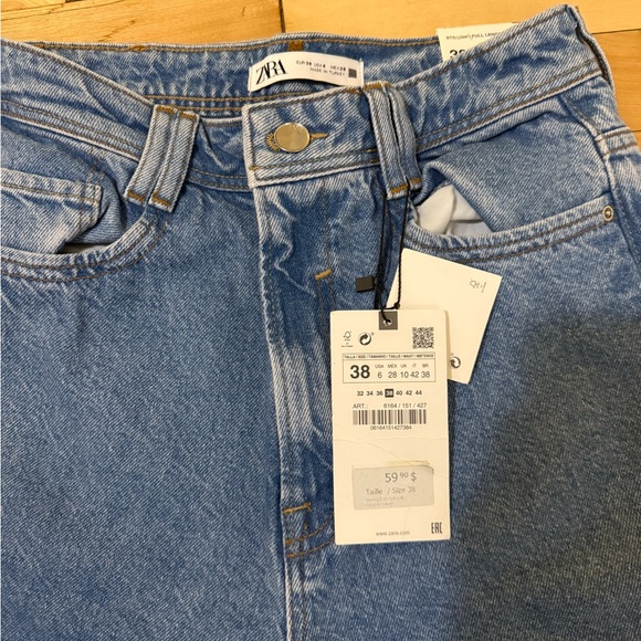 Zara Denim - Zara Light Blue Denim Pants